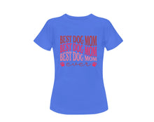 Load image into Gallery viewer, Best Dog Mom Ever Women&#39;s T-Shirt-Apparel-Apparel, Dogs, Shirt, T Shirt-6