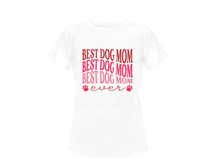 Best Dog Mom Ever Women's T-Shirt-Apparel-Apparel, Dogs, Shirt, T Shirt-7