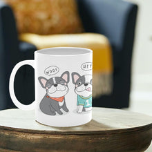 Load image into Gallery viewer, Best Friend Frenchies Coffee Mug-Mug-Dog Dad Gifts,Dog Memorial Gifts,Dog Mom Gifts,French Bulldog,Mugs-7
