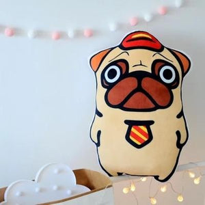 Best Friends Frenchie and Pug Huggable Cushion PillowsHome DecorPug