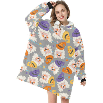 Bewitched Poodle Love Blanket Hoodie For Women 4 Colors 360x