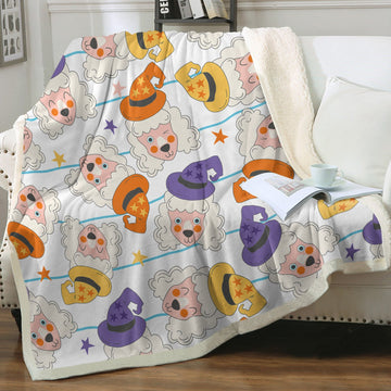Bewitched Poodle Love Soft Warm Fleece Blanket 4 Colors 360x