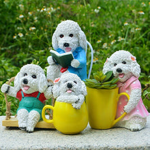 Load image into Gallery viewer, Bichon Frise Garden Statue - 4 Designs - Bichon Frise Love Garden Statues-Home Decor-Bichon Frise,Dog Memorial Gifts,Home Decor,Statue-9
