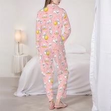 Load image into Gallery viewer, Bichon Frise Pajamas for Women - XL Available - I Love Playful White Bichon Frises-Pajamas-Apparel,Dog Mom Gifts,Pajamas-4