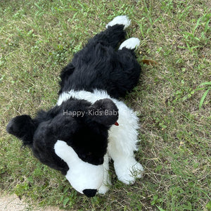 Big Border Collie Love Stuffed Animal Plush Toy - Large Size-Stuffed Animals-Border Collie, Home Decor, Stuffed Animal-3