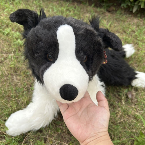Big Border Collie Love Stuffed Animal Plush Toy - Large Size-Stuffed Animals-Border Collie, Home Decor, Stuffed Animal-1