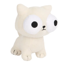 Load image into Gallery viewer, Big Bulgy Eyes White Cat Plush Toy-2