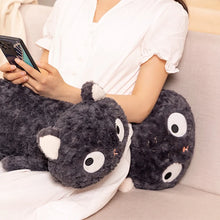 Load image into Gallery viewer, Big Eyed Black Cat Stuffed Animal Plush Toys-3