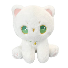 Load image into Gallery viewer, Big Green Eyes White Cat Stuffed Animal Plush Toy-WHITE-35cm-17
