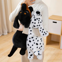 Load image into Gallery viewer, Black and Tan Dachshund Plush - Snuggly Belly Flopper-7