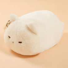 Load image into Gallery viewer, Black and White Cat Pillow - Sleepy Plush Fat Cat Loaf-10