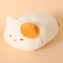 Load image into Gallery viewer, Black and White Cat Pillow - Sleepy Plush Fat Cat Loaf-16