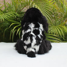 Load image into Gallery viewer, Black and White Cocker Spaniel Stuffed Animal Plush Toy-Stuffed Animals-Cocker Spaniel, Home Decor, Stuffed Animal-4