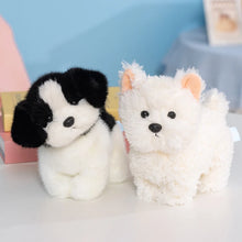 Load image into Gallery viewer, Black and White Shih Tzu Plush Toy - Adorable Shih Tzu Head Tilt-2