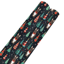 Load image into Gallery viewer, Black / Brindle French Bulldog Festive Christmas Gift Wrapping Paper - 2 Rolls-Christmas Ornament-Christmas,French Bulldog,Wrapping Paper-French Bulldog-ONE SIZE-5