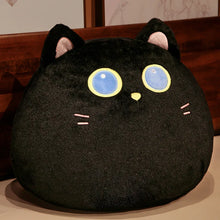 Load image into Gallery viewer, Black Cat Pillow - Big Blue Eyed Black Cat Plush Pillow-black cat-60cm-1