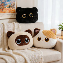Load image into Gallery viewer, Black Cat Plush Pillow - Sweet Big-Eyed Cutie-7