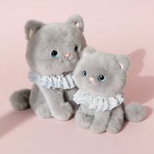 Load image into Gallery viewer, Black Cat Plush Toy - Adorable Ruffle Collar Sitting Cat-Stuffed Animals-Black Cat,Cat Memorial Gifts,Stuffed Animal-5