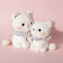 Load image into Gallery viewer, Black Cat Plush Toy - Adorable Ruffle Collar Sitting Cat-Stuffed Animals-Black Cat,Cat Memorial Gifts,Stuffed Animal-4