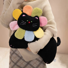 Load image into Gallery viewer, Black Cat Plush Toy and Lumbar Pillow - Spring Flower Sweetheart-19