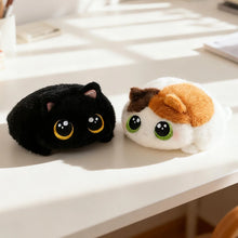 Load image into Gallery viewer, Black Cat Plush Toy - Big Eyed Squishy Cat-10