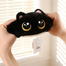 Load image into Gallery viewer, Black Cat Plush Toy - Big Eyed Squishy Cat-11