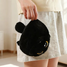 Load image into Gallery viewer, Black Cat Plush Toy - Big Eyed Squishy Cat-12