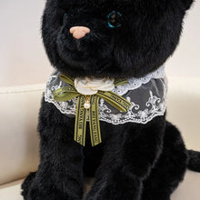 Load image into Gallery viewer, Black Cat Plush Toy - Darling Lace Collar Kitty-11