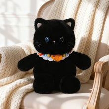 Load image into Gallery viewer, Black Cat Plush Toy - Sweet Ruffle Collar Kitty-14