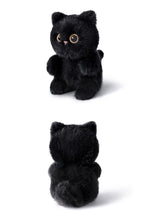 Load image into Gallery viewer, Black Cat Plush Toy Teddy Bear - Tiny Size-Cats-Stuffed Animal-13