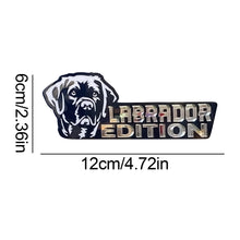 Load image into Gallery viewer, Black Lab Car Decal - Special Edition Black Labrador-Car Accessories-Black Labrador,Car Accessories,Car Sticker-2