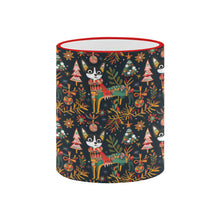 Load image into Gallery viewer, Black White Chihuahua's Christmas Extravaganza Coffee Mug-5