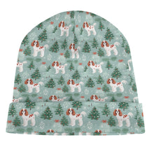 Load image into Gallery viewer, Blenheim Cavalier Carol Warm Christmas Beanie-Accessories-Accessories, Cavalier King Charles Spaniel, Christmas, Dog Mom Gifts, Hats-ONE SIZE-5