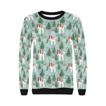 Load image into Gallery viewer, Blenheim Cavalier Christmas Carol Sweatshirt for Women-Apparel-Apparel, Cavalier King Charles Spaniel, Christmas, Dog Mom Gifts, Sweatshirt-3