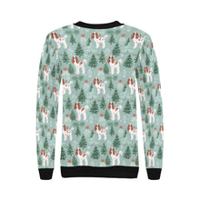 Load image into Gallery viewer, Blenheim Cavalier Christmas Carol Sweatshirt for Women-Apparel-Apparel, Cavalier King Charles Spaniel, Christmas, Dog Mom Gifts, Sweatshirt-4