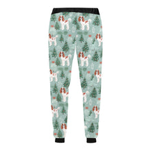 Load image into Gallery viewer, Blenheim Cavalier Christmas Carol Unisex Sweatpants-Apparel-Apparel, Cavalier King Charles Spaniel, Christmas, Dog Dad Gifts, Dog Mom Gifts, Pajamas-5