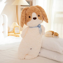 Load image into Gallery viewer, Blenheim King Charles Spaniel Throw Pillow and Plush Toy - Furry Snuggle Buddy-Yellow-55cm-1