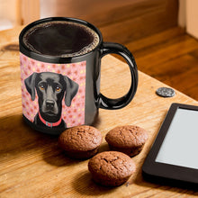 Load image into Gallery viewer, Blossom Watch Black Labrador Coffee Mug-ONE SIZE-Black-1