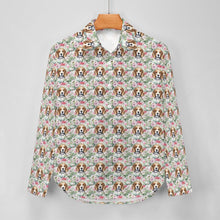 Load image into Gallery viewer, Blossoming Beauty Beagles Women&#39;s Shirt-11