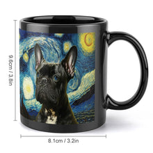 Load image into Gallery viewer, Blue Eyed Milky Way Black Frenchie Coffee Mug-Mug-Accessories, Dog Dad Gifts, Dog Mom Gifts, French Bulldog, Home Decor, Mugs-ONE SIZE-Black-4