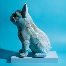 Load image into Gallery viewer, Hydro Drip Art Blue French Bulldog Statue-Home Decor-Dog Memorial Gifts,French Bulldog,Home Decor,Statue-4