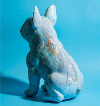 Load image into Gallery viewer, Hydro Drip Art Blue French Bulldog Statue-Home Decor-Dog Memorial Gifts,French Bulldog,Home Decor,Statue-6