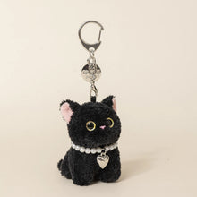 Load image into Gallery viewer, Bombay Black Cat Keychain - Darling Big-Eyed Kitty-Black cat-8 cm-1