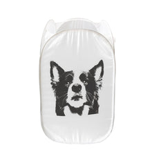 Load image into Gallery viewer, Border Collie Love Laundry Basket-Home Decor-Bathroom Decor,Border Collie-Small-2