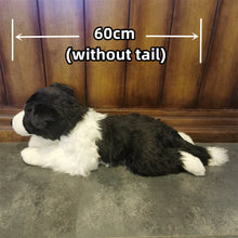 Load image into Gallery viewer, Border Collie Plush Toy - Adorable Black and White Border Collie-6