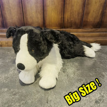 Load image into Gallery viewer, Border Collie Plush Toy - Adorable Black and White Border Collie-3