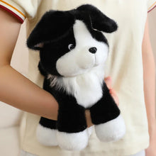 Load image into Gallery viewer, Border Collie Plush Toy - Adorable Standing Border Collie-12
