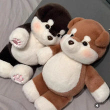 Load image into Gallery viewer, Border Collie Plush Toys - Black, Blue, and Red Coat Colors - Chubby Little Puppies-5