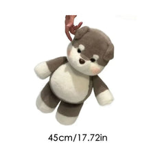 Load image into Gallery viewer, Border Collie Plush Toys - Black, Blue, and Red Coat Colors - Chubby Little Puppies-6