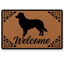 Load image into Gallery viewer, Warm Border Collie Welcome Door Mat-Home Decor-Border Collie,Doormat,Home Decor-1